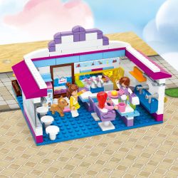 Sluban M38-B0528 Xếp hình lắp ráp ghép mô hình Nhà nước chanh dây