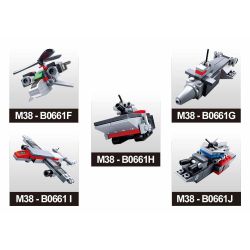 Sluban M38-B0661 Xếp hình lắp ráp ghép mô hình Tàu sân bay Trung Quốc 002