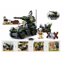 Sluban M38-B0678 Xếp hình lắp ráp ghép mô hình Đại chiến thế giới II: Sự hồi sinh từ nghịch cảnh