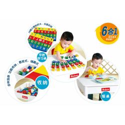 Sluban M38-B0728 Xếp hình lắp ráp ghép mô hình Bàn giáo dục sớm cho bé