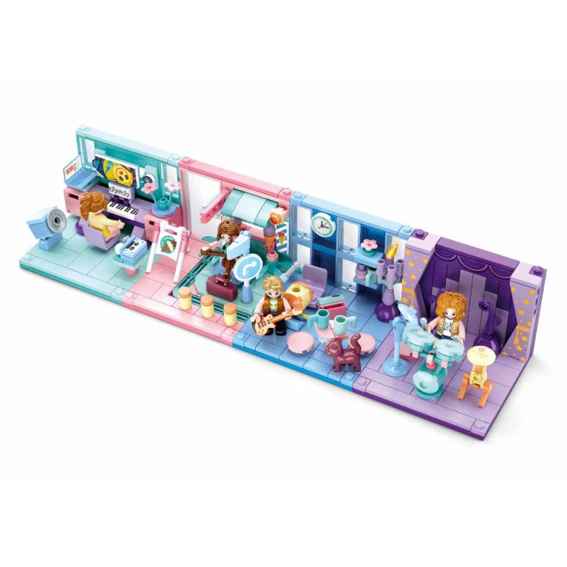 Sluban M38-B0791 Xếp hình lắp ráp ghép mô hình thủ công nhỏ