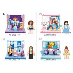 Sluban M38-B0791 Xếp hình lắp ráp ghép mô hình thủ công nhỏ