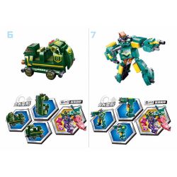 Sluban M38-B0820 Xếp hình lắp ráp ghép mô hình kỹ thuật số biến hình