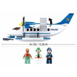 Sluban M38-B0826 Xếp hình lắp ráp ghép mô hình Sấm sét truy đuổi