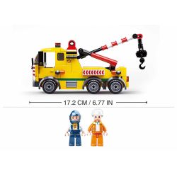 Sluban M38-B0877 Xếp hình lắp ráp ghép mô hình Cần cẩu bảo trì