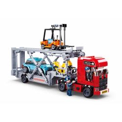 Sluban M38-B0880 Xếp hình lắp ráp ghép mô hình vận chuyển ô tô