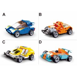 Sluban M38-B0888 Xếp hình lắp ráp ghép mô hình nhóm sản phẩm năng động