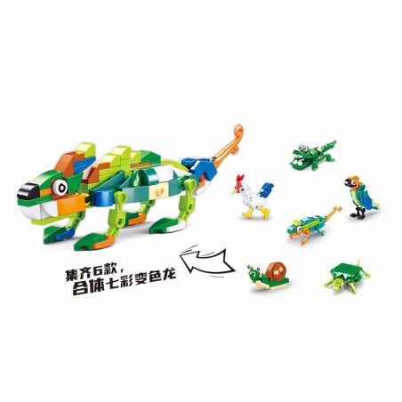 Sluban M38-B0969s Xếp hình lắp ráp ghép mô hình Tích lũy Q trứng