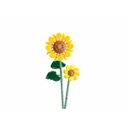 Pleyerid M38-B1101-10 Xếp hình lắp ráp ghép mô hình PLEYERID-hoa trái tim mềm mại-hướng dương