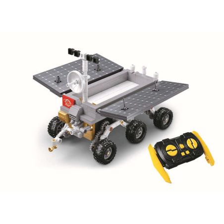 Sluban M38-B1157 Xếp hình lắp ráp ghép mô hình tàu thăm dò mặt trăng