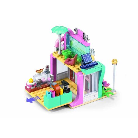 Sluban M38-B1266 Xếp hình lắp ráp ghép mô hình quán cà phê