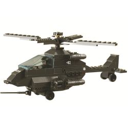 Sluban M38-B6200 Xếp hình lắp ráp ghép mô hình Lực lượng quân đội-Máy bay chiến đấu Aberdeen