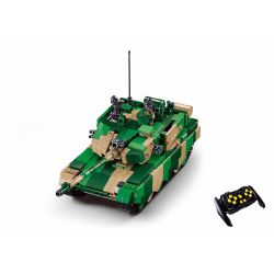 Sluban M38-B7071 Xếp hình lắp ráp ghép mô hình xe tăng ZTZ-99AS