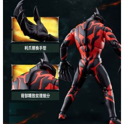 BLOKEES 73707 Xếp hình lắp ráp ghép mô hình Phiên bản huyền thoại của Ultraman: Hoàng đế Belial (Ultraman Zero)
