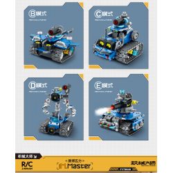 IM.Master QIHUI 8069 Xếp hình lắp ráp ghép mô hình Bậc thầy vũ khí: Cybervali