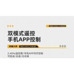 IM.Master QIHUI 8069 Xếp hình lắp ráp ghép mô hình Bậc thầy vũ khí: Cybervali