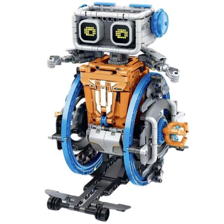 IM.Master QIHUI 8064 Xếp hình lắp ráp ghép mô hình Bậc thầy máy móc: Robot đóng thế tốc độ cao năm trong một