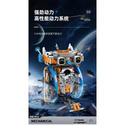 IM.Master QIHUI 8064 Xếp hình lắp ráp ghép mô hình Bậc thầy máy móc: Robot đóng thế tốc độ cao năm trong một