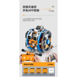 IM.Master QIHUI 8064 Xếp hình lắp ráp ghép mô hình Bậc thầy máy móc: Robot đóng thế tốc độ cao năm trong một