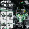 IM.Master QIHUI 8070 Xếp hình lắp ráp ghép mô hình Bậc thầy về máy móc: Robot lập trình năm trong một