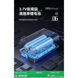 IM.Master QIHUI 8070 Xếp hình lắp ráp ghép mô hình Bậc thầy về máy móc: Robot lập trình năm trong một
