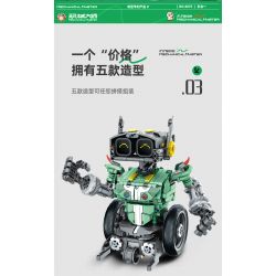 IM.Master QIHUI 8070 Xếp hình lắp ráp ghép mô hình Bậc thầy về máy móc: Robot lập trình năm trong một
