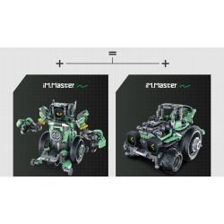 IM.Master QIHUI 8070 Xếp hình lắp ráp ghép mô hình Bậc thầy về máy móc: Robot lập trình năm trong một