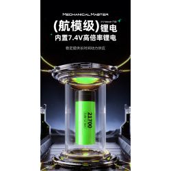 IM.Master QIHUI 8071 Xếp hình lắp ráp ghép mô hình Bậc thầy về máy móc: Xe đóng thế hai mặt