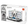 WANGE LIGAO Dr.Luck 4212-2 Trevi Fountain-Rome, Italy Xếp hình lắp ráp ghép mô hình Đài phun nước La Mã Trevi