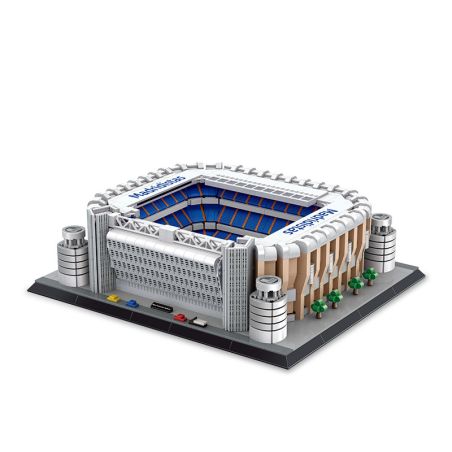 WANGE LIGAO Dr.Luck 7215 New Chamartin Stadium Madrid, Kingdom of Spain Xếp hình lắp ráp ghép mô hình Sân vận động Chamartin mới, Madrid, Tây Ban Nha