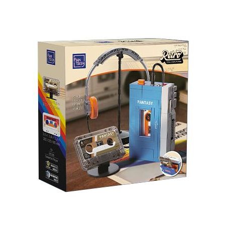 Pantasy 85039 Xếp hình lắp ráp ghép mô hình máy nghe nhạc cổ điển