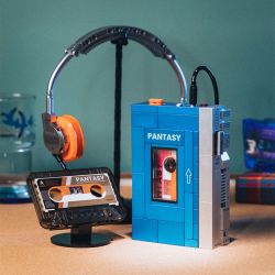 Pantasy 85039 Xếp hình lắp ráp ghép mô hình máy nghe nhạc cổ điển