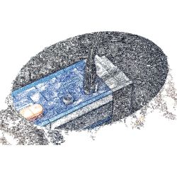 Pantasy 85039 Xếp hình lắp ráp ghép mô hình máy nghe nhạc cổ điển