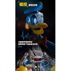 Pleyerid M38-LS092 Xếp hình lắp ráp ghép mô hình Phiên bản cơ khí điện tử lắp ráp Disney Donald Duck 400%Plus