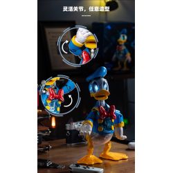 Pleyerid M38-LS092 Xếp hình lắp ráp ghép mô hình Phiên bản cơ khí điện tử lắp ráp Disney Donald Duck 400%Plus