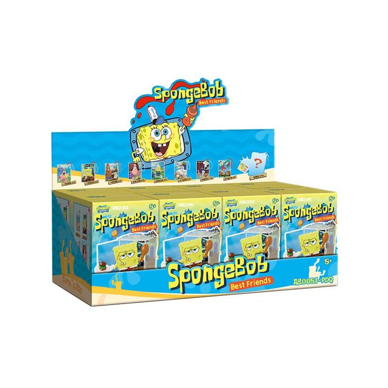 AREA-X AB0081 Xếp hình lắp ráp ghép mô hình SpongeBob SquarePants: Một ngày trên bãi biển