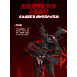 BLOKEES 75672 Xếp hình lắp ráp ghép mô hình DC Heroes Beyond 02 Batman Ngoài