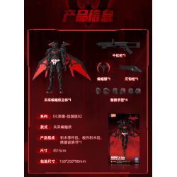 BLOKEES 75672 Xếp hình lắp ráp ghép mô hình DC Heroes Beyond 02 Batman Ngoài