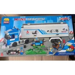 Jubilux J5646A Elefun J5646A WOMA J5646 Xếp hình lắp ráp ghép mô hình đội đua vô địch