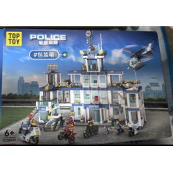 ZHEGAO 912010 TOP TOY TC28004 Xếp hình lắp ráp ghép mô hình trụ sở cảnh sát