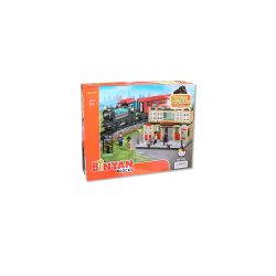 Jubilux J5706A Binyan BBLT0754 Xếp hình lắp ráp ghép mô hình Nhà ga 8 trong 1