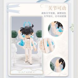 BLOKEES 73508 Xếp hình lắp ráp ghép mô hình Thám tử lừng danh Conan: Phiên bản thần kỳ Kỷ niệm 30 năm Edogawa Conan Váy trắng