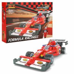 COGO 3401 AUSINI 26401 BLX 26401 RACING CHAMPIONSHIP Xếp hình lắp ráp ghép mô hình giải vô địch đua xe