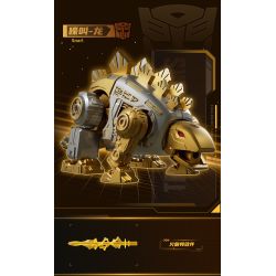 BLOKEES 71193 Xếp hình lắp ráp ghép mô hình Transformers 2026 Phiên bản kỷ yếu Khủng long sa mạc