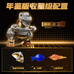 BLOKEES 71193 Xếp hình lắp ráp ghép mô hình Transformers 2026 Phiên bản kỷ yếu Khủng long sa mạc