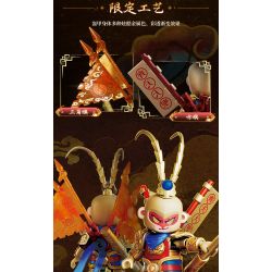 BLOKEES 85056 Xếp hình lắp ráp ghép mô hình Infinite Heroes: Dharma Image Tôn Ngộ Không 2.0 Lingxia True Body Phiên bản kỷ niệm 4 năm