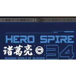 BLOKEES 85054 Xếp hình lắp ráp ghép mô hình Anh Hùng Vô Hạn: Gia Cát Lượng Pháp