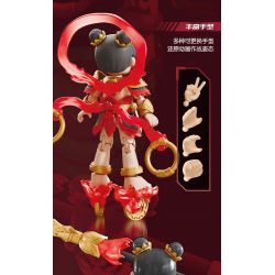 BLOKEES 85055 Xếp hình lắp ráp ghép mô hình Anh Hùng Vô Hạn: Nezha Dharma 2.0