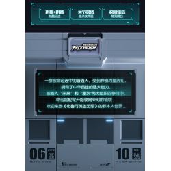 BLOKEES 85053 Xếp hình lắp ráp ghép mô hình Anh hùng không giới hạn: Huang Zhong Sheng Kai