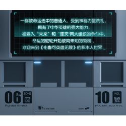 BLOKEES 85053 Xếp hình lắp ráp ghép mô hình Anh hùng không giới hạn: Huang Zhong Sheng Kai